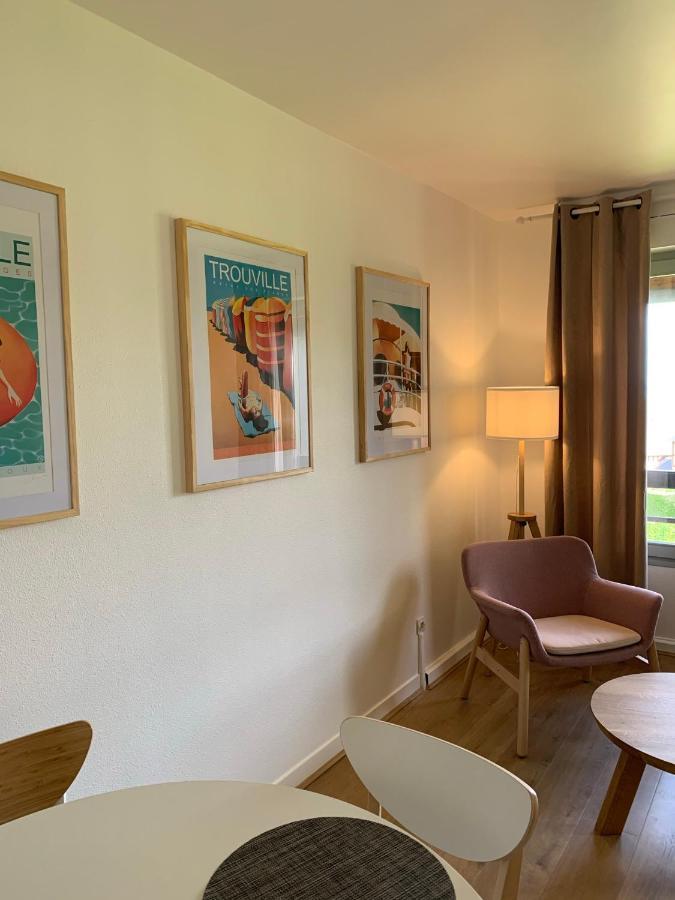 L'Appartement Vue Mer De La Villa Des Rosiers - Trouville Sur Mer 외부 사진