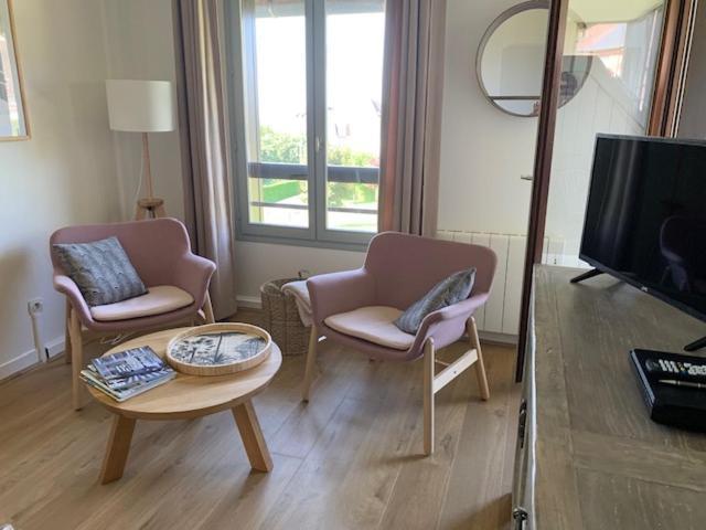 L'Appartement Vue Mer De La Villa Des Rosiers - Trouville Sur Mer 외부 사진